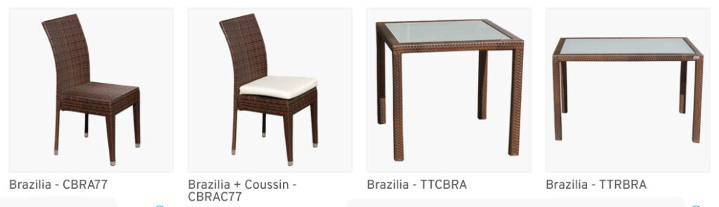 Location meubles Brazilia
